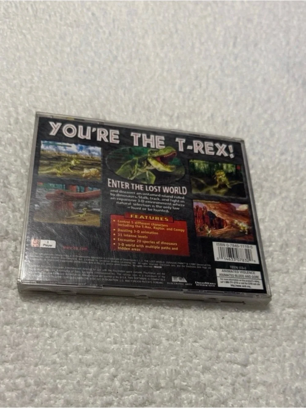 Sony The Lost World: Jurassic Park